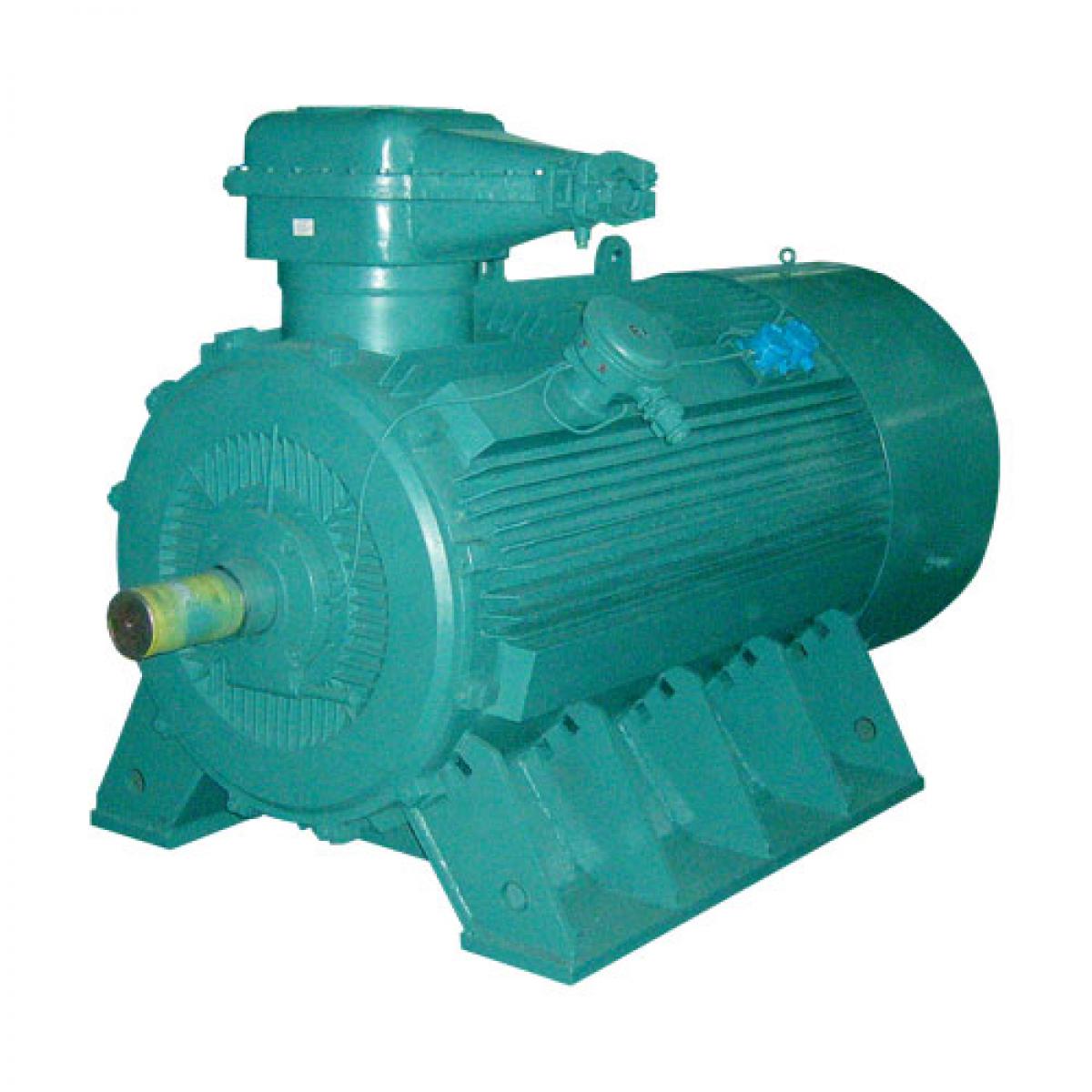 高压YBX3系列隔爆型三相异步电动机 (6000V/10000V，机座号315-710，160kW-2240kW，2P-12P，ExdIMb/ExdIIBT4/ExdIICT4，IP55，F级，1级能效)
